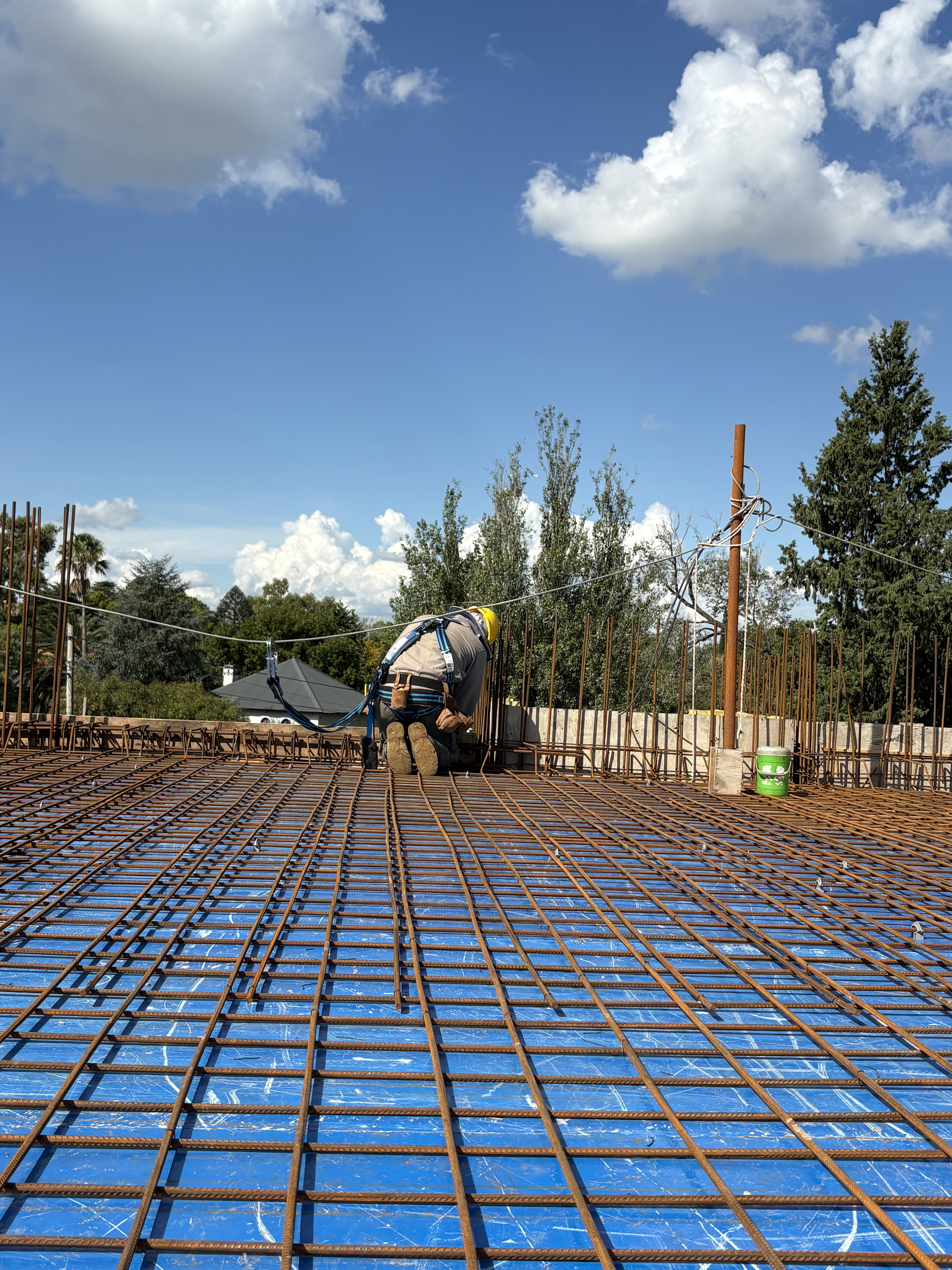 Encofrado modular en obra