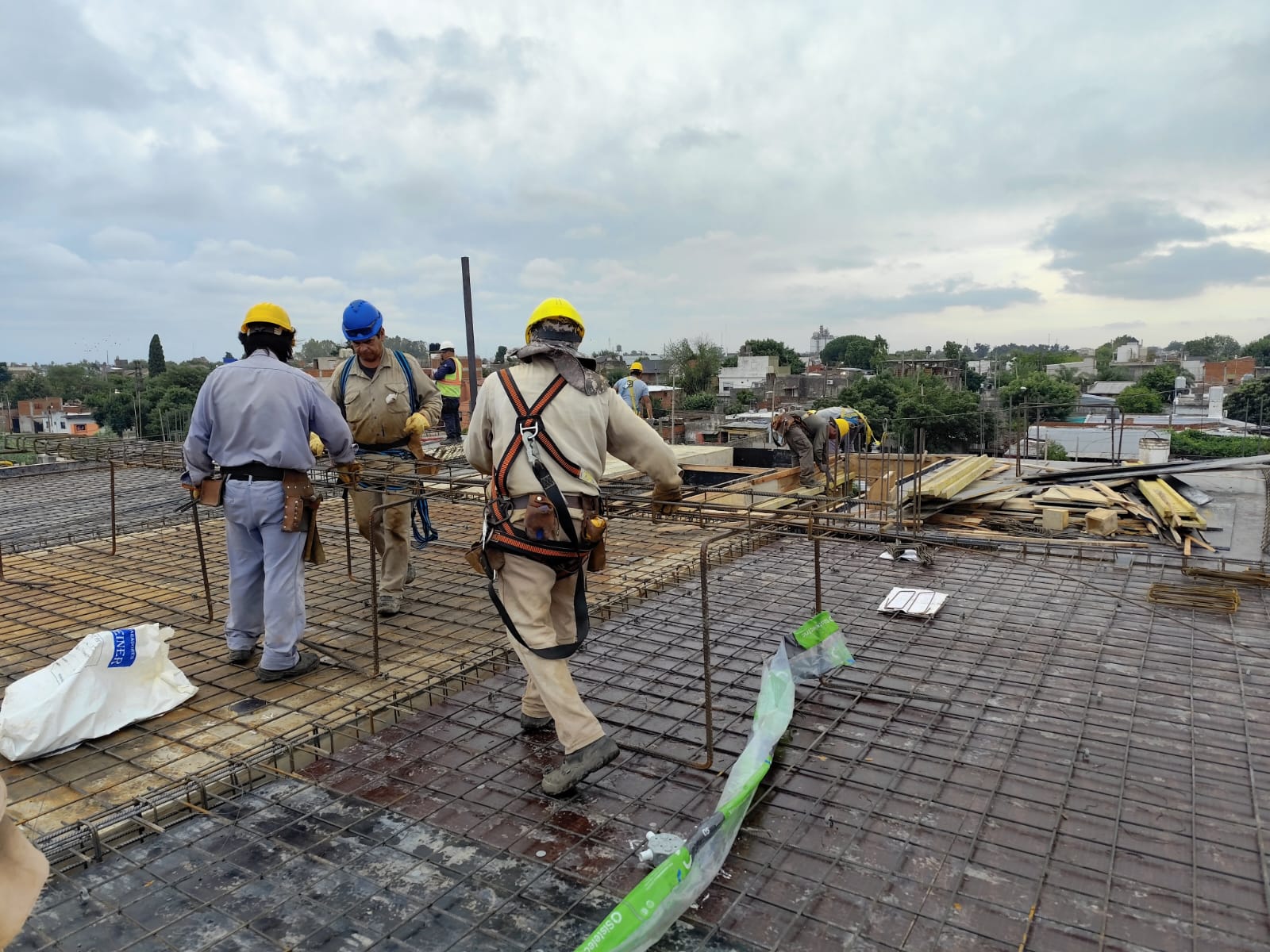 Equipo Catani en obra